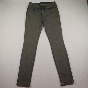 Rock & Republic Jeans Womens sz 6 Green Black Acid Washed
